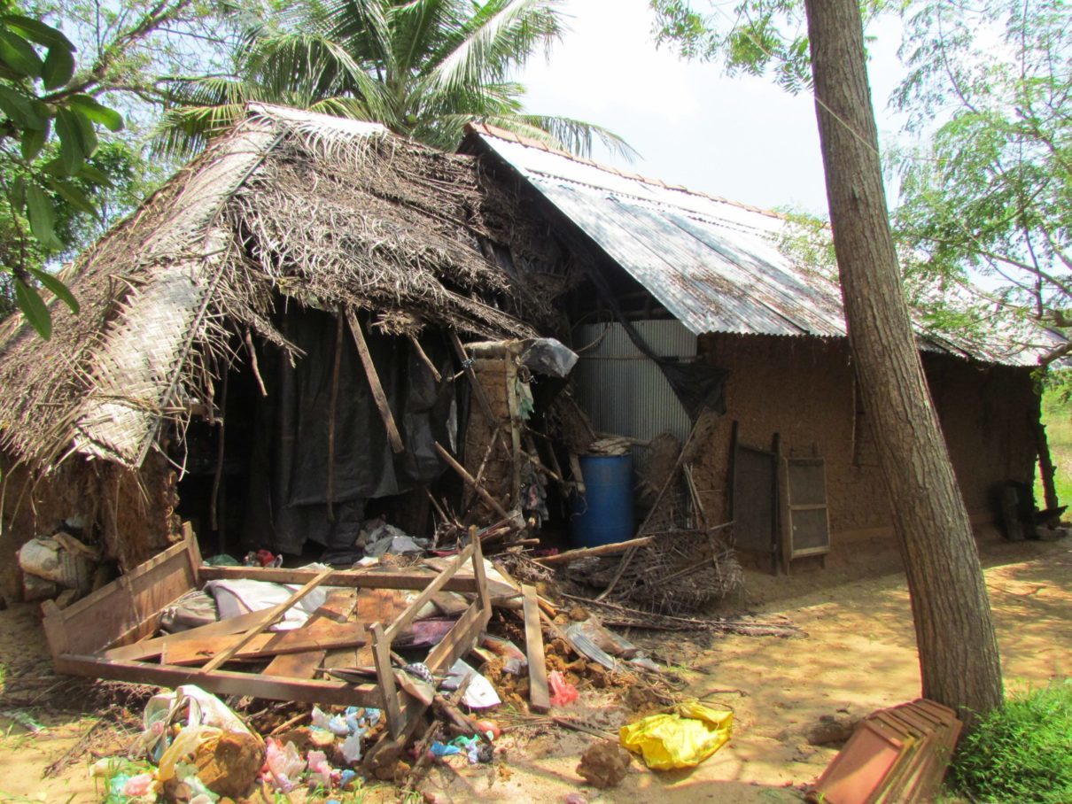 Broken house